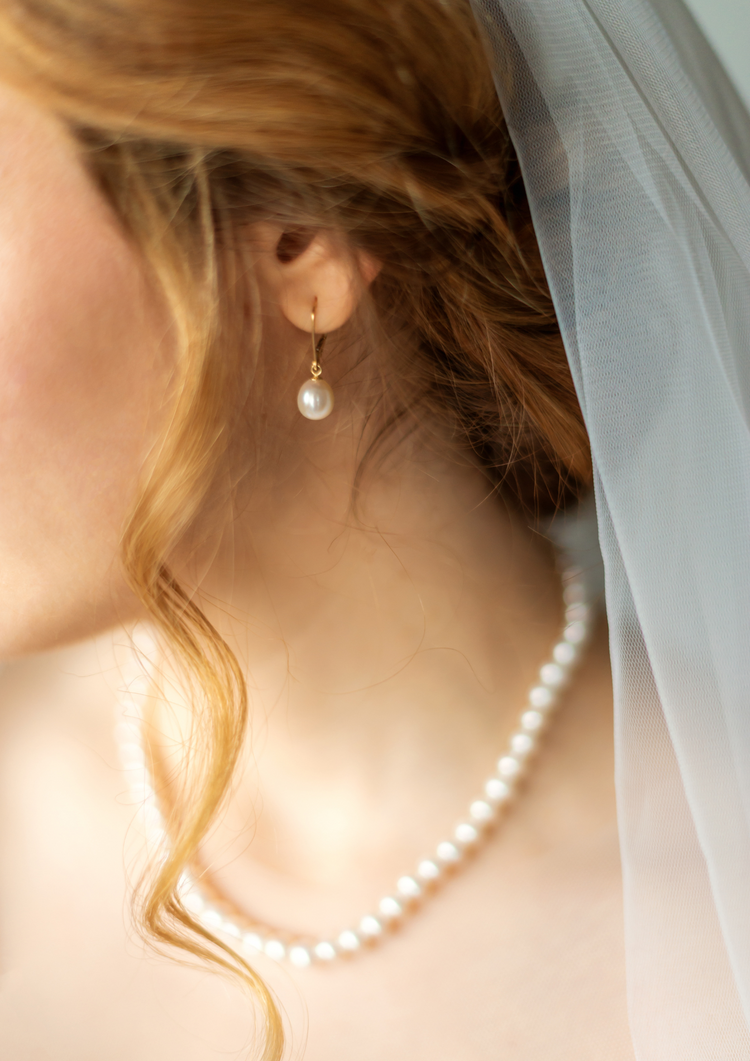 Boucles d'oreilles mariage