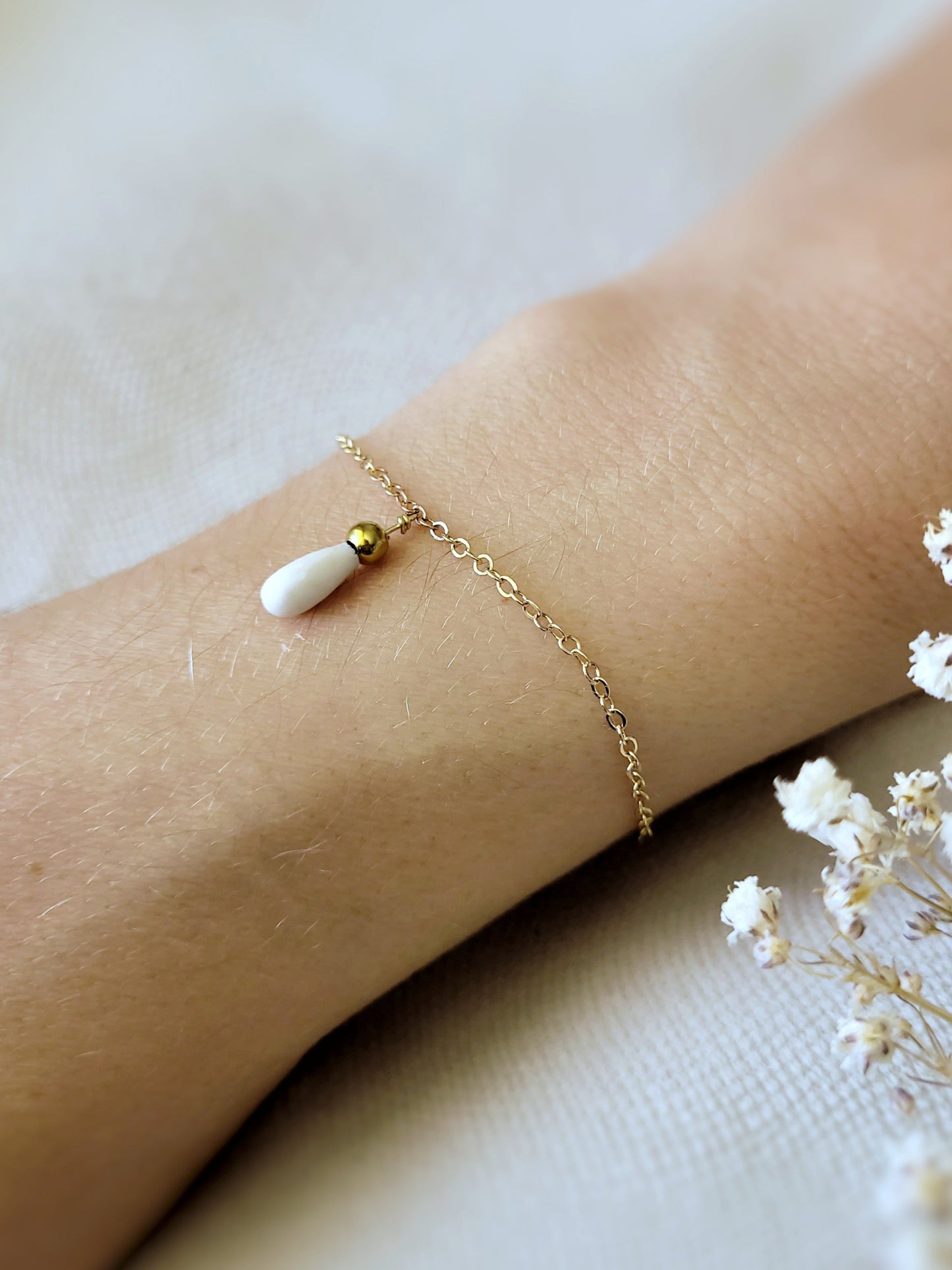 Bracelet porcelaine mariage