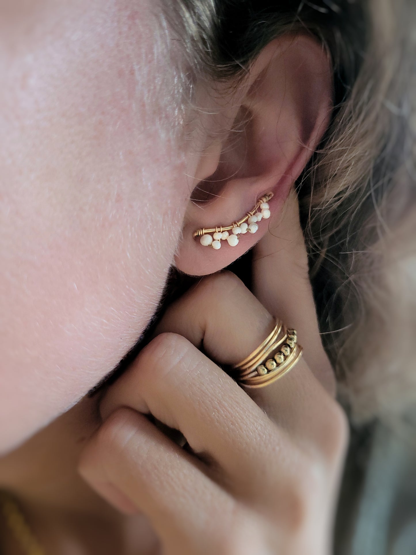 Boucles d'oreilles montantes Climbers - CELIA