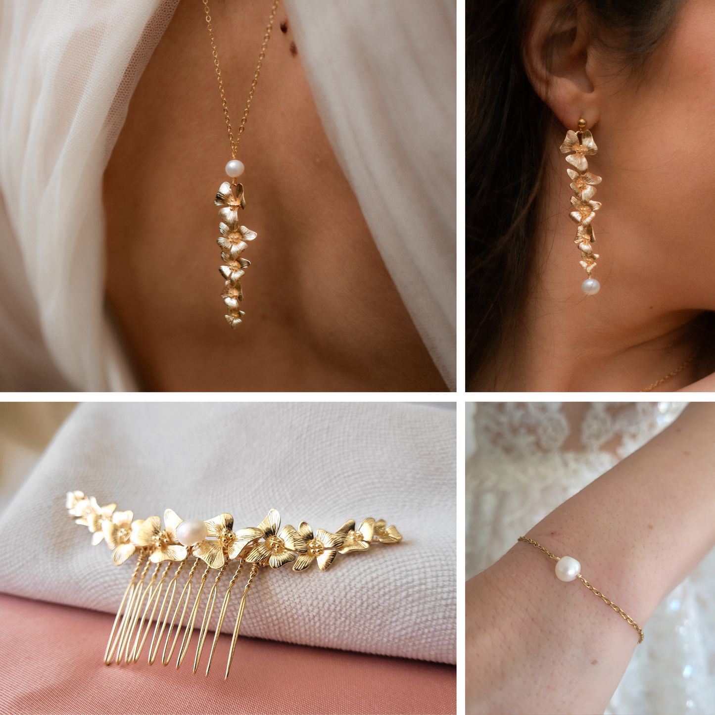 Parure bijoux mariage