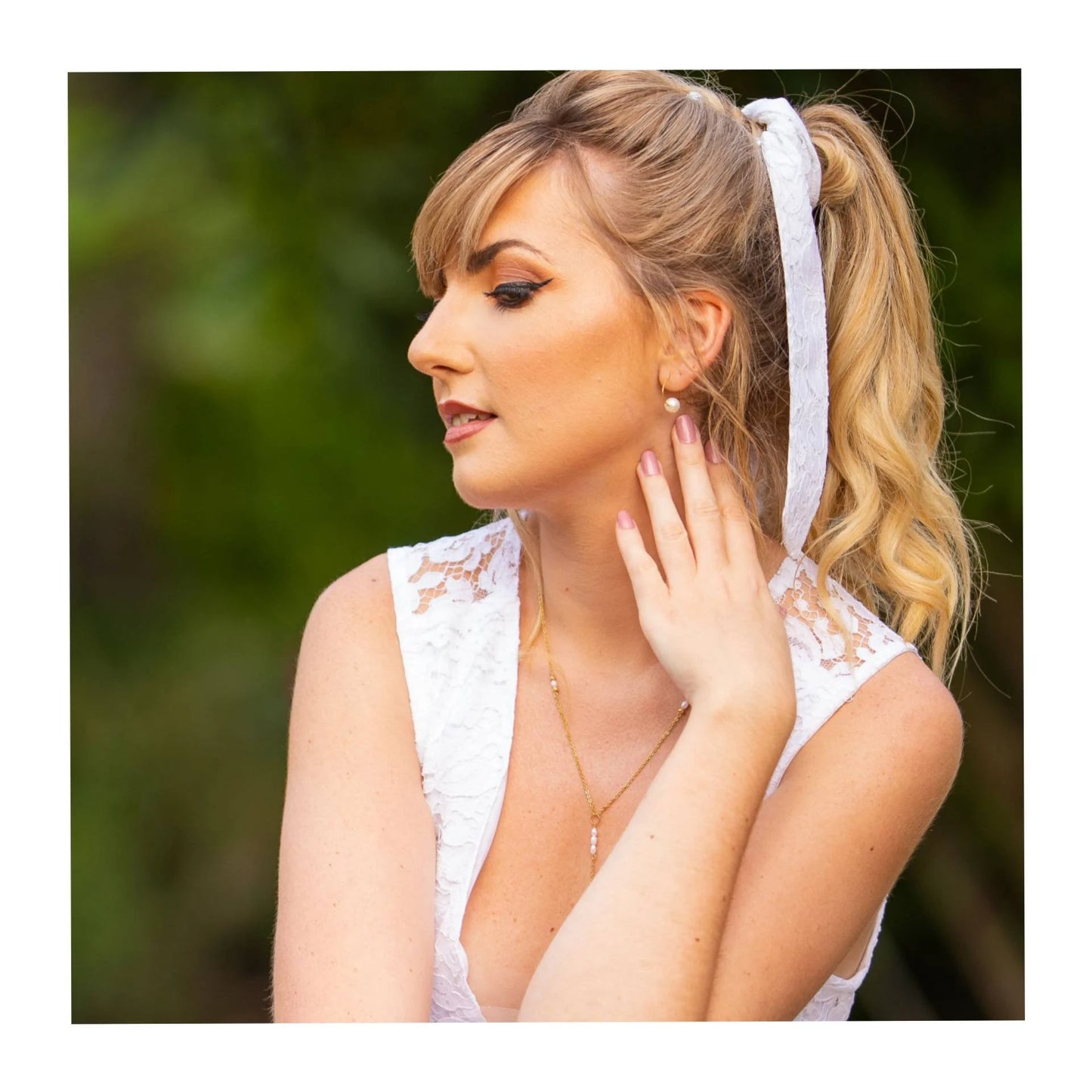 bijoux mariée simple perle