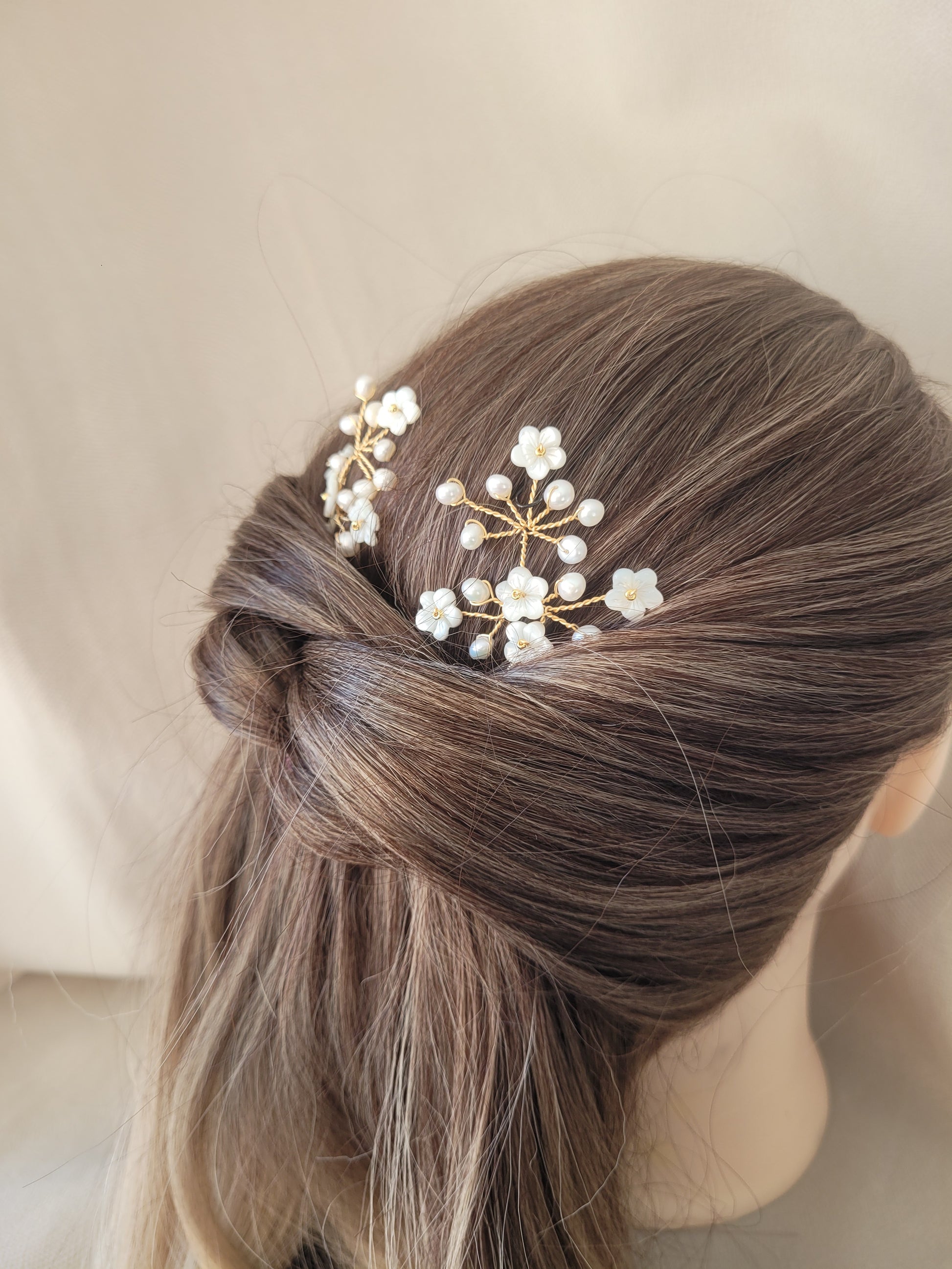 accessoires cheveux mariage fabriqués sur Lyon