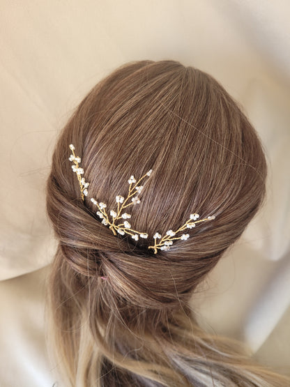 accessoire coiffure mariée léger et bohème