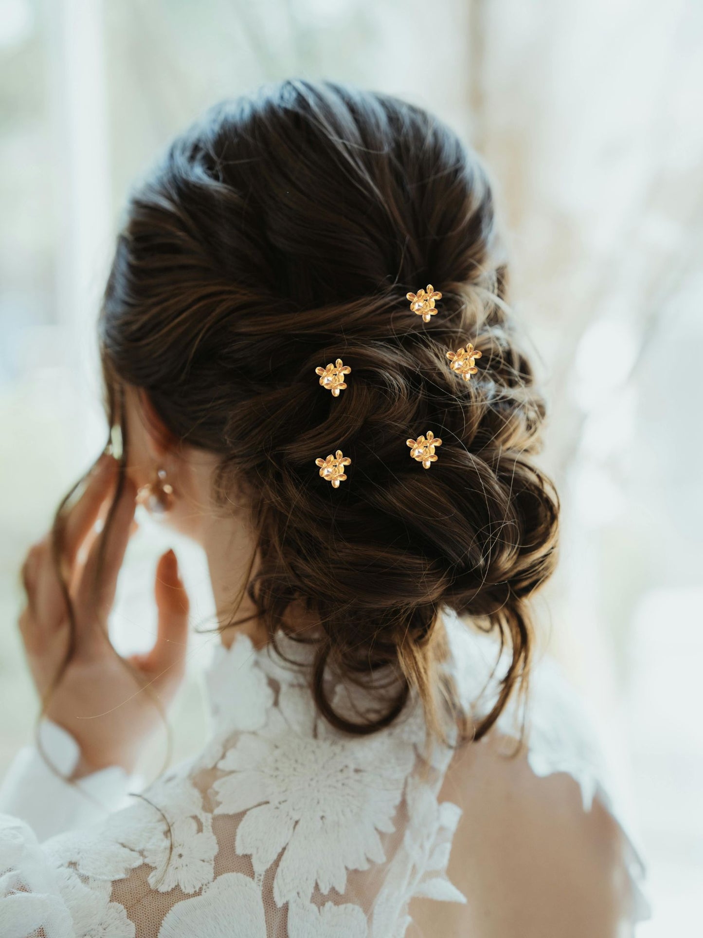 pics à cheveu pour coiffure de mariage ou cérémonie