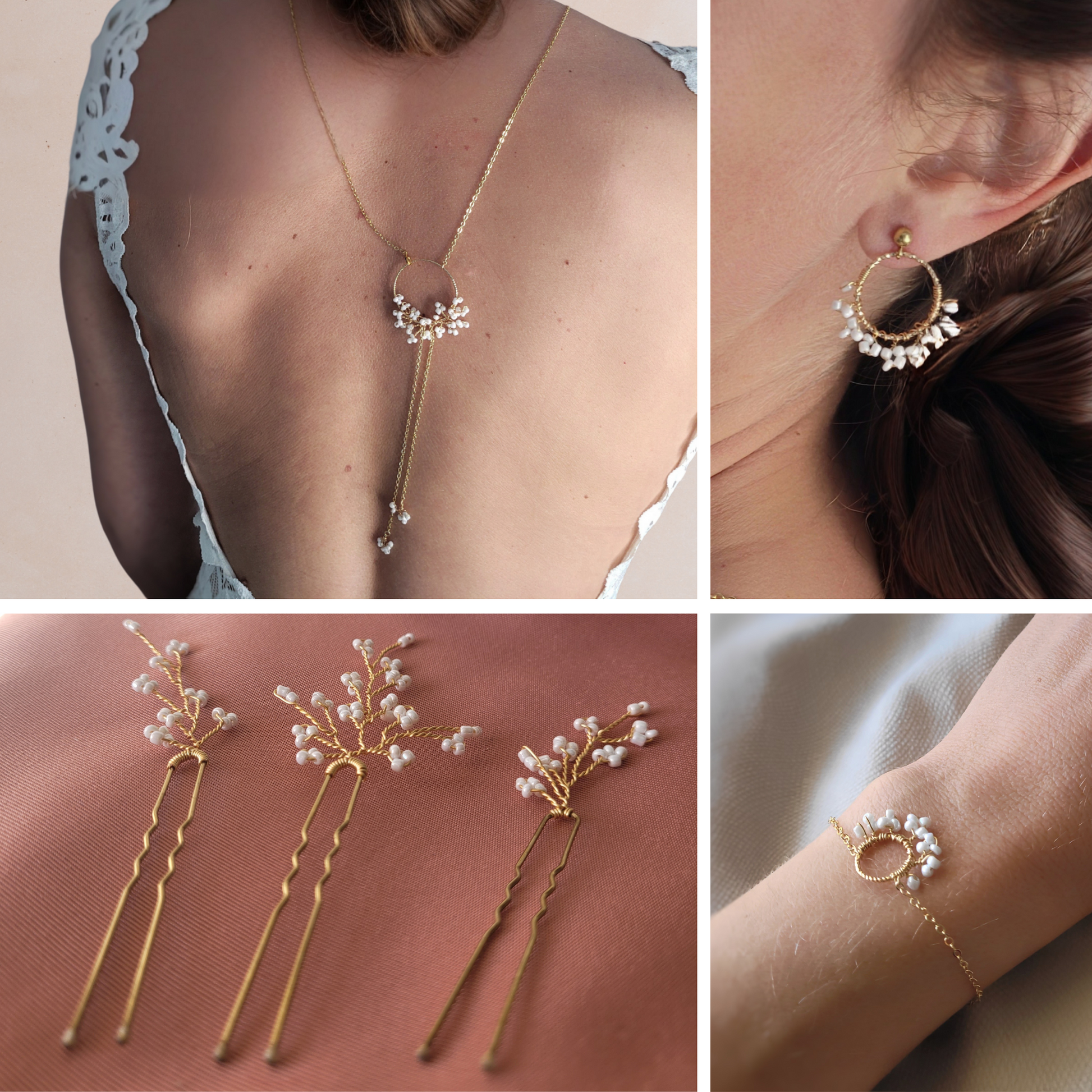 parure bijoux mariage cérémonie civile