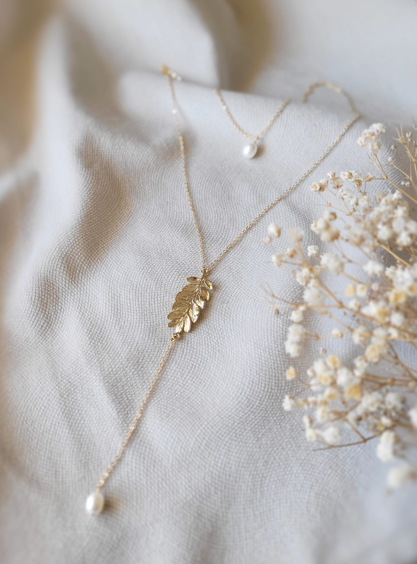 collier de dos mariage