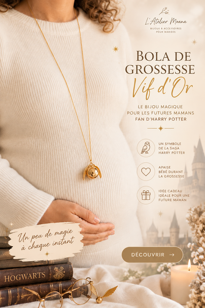 Bola de grossesse Vif d'or Harry Potter