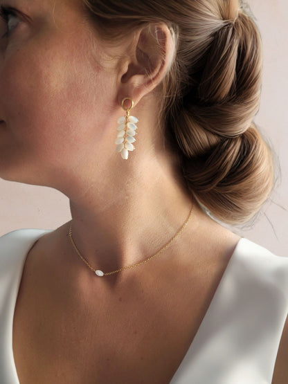 collier mariage simple cérémonie civile