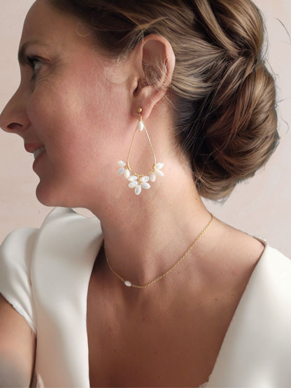 paure bijoux mariage perles ivoire