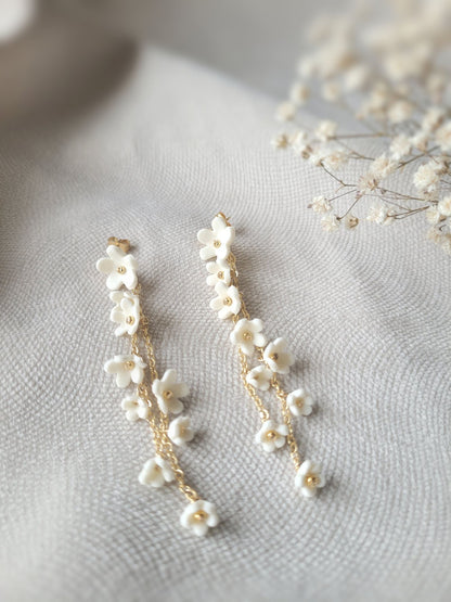 bijoux en porcelaine mariage romantique