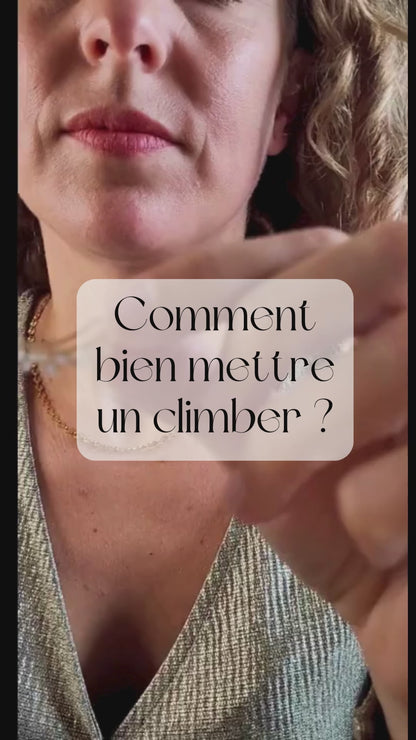 Boucles d'oreilles montantes Climbers - Célia